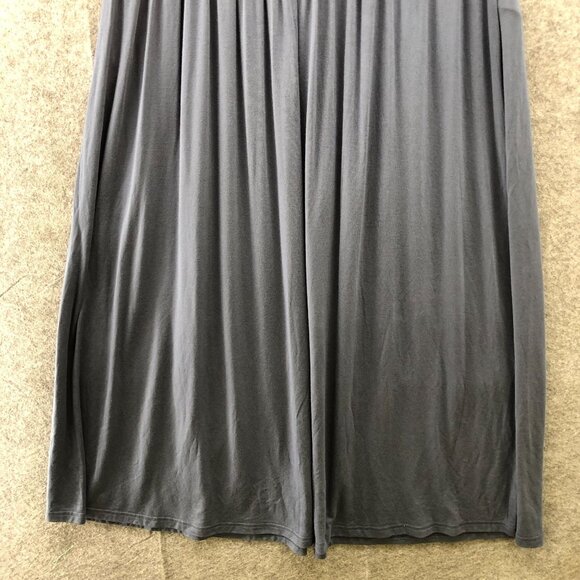 Gap Strapless Smocked Mini Dress Womens 14P Blue A-Line Pull On Modal Blend - Picture 4 of 8